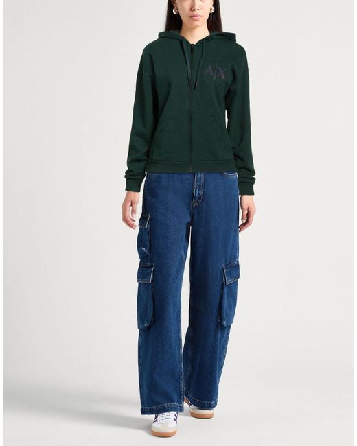 ARMANI EXCHANGE Green Sweatshirt
