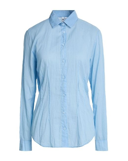 European Culture Blue Shirt