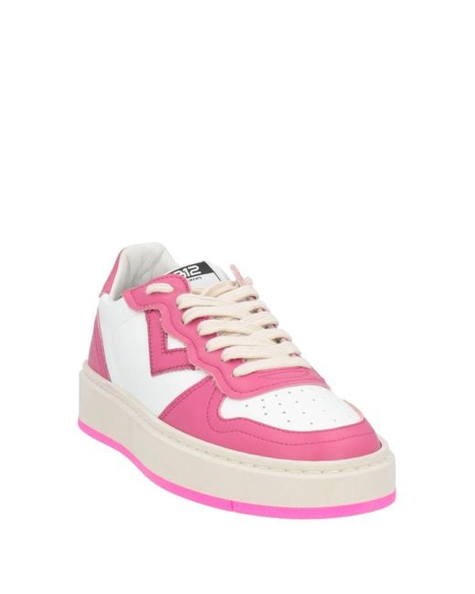 4b12 Pink Sneakers Leather