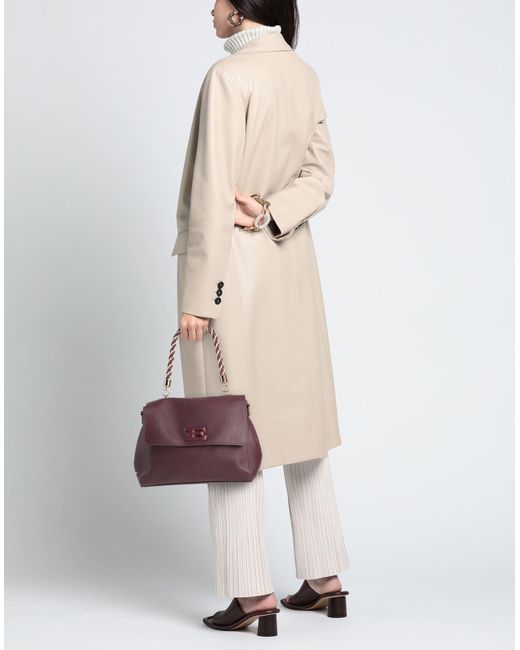 ERMANNO FIRENZE Purple Handbag