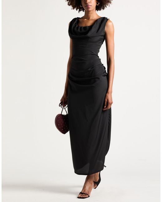 Vivienne Westwood Black Maxi Dress Polyester