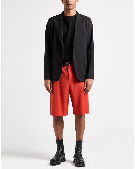 Jacquemus Red Le Short Meio Oversize Shorts for men