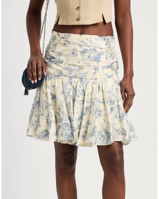 Sandro Natural Mini Skirt