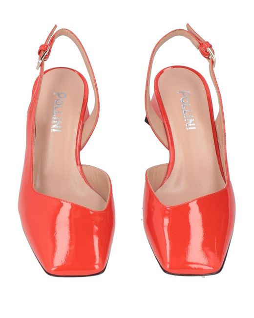 Zapatos de salón Pollini de color Red