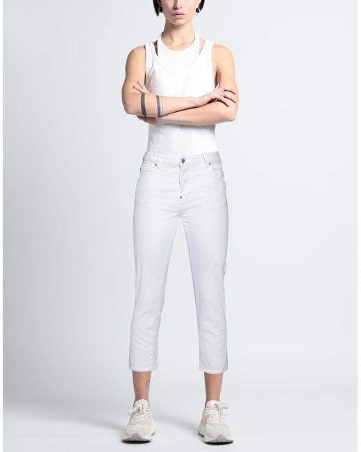 DSquared² White Jeans