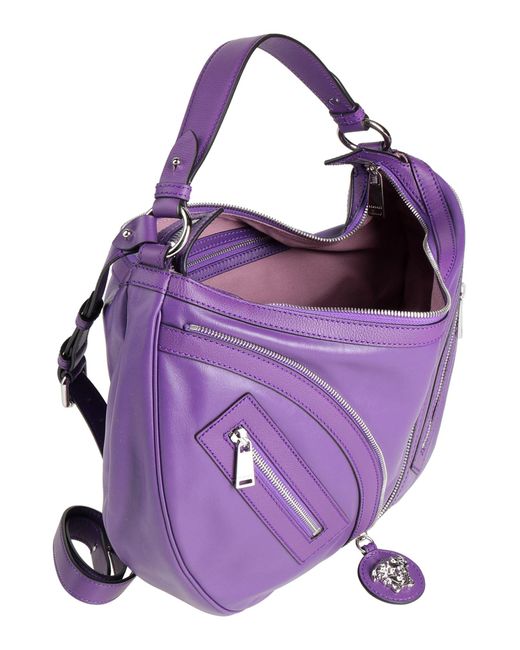 Borsa A Mano di Versace in Purple