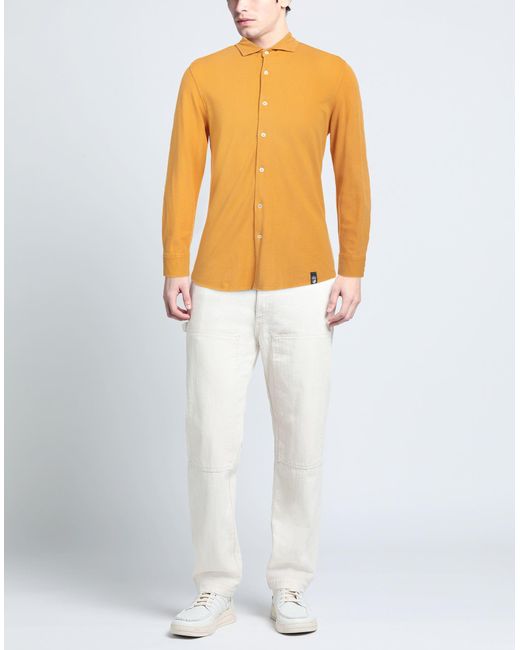 Drumohr Yellow Shirt for men