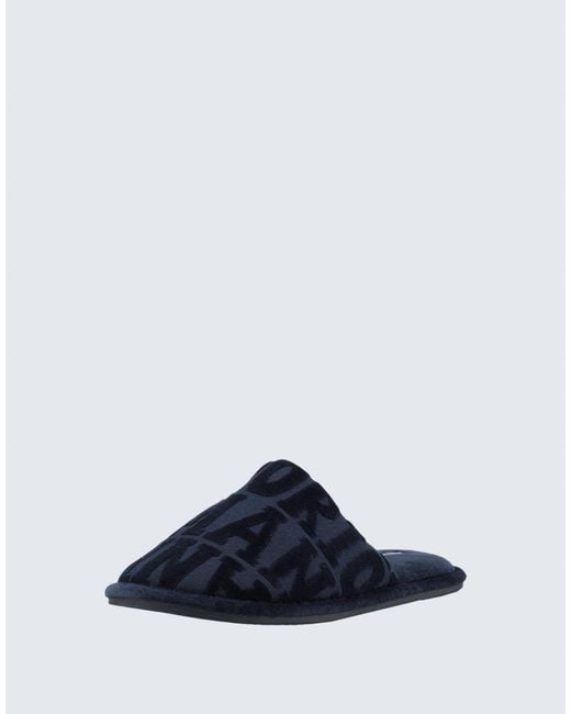 Emporio Armani Blue House Slipper for men