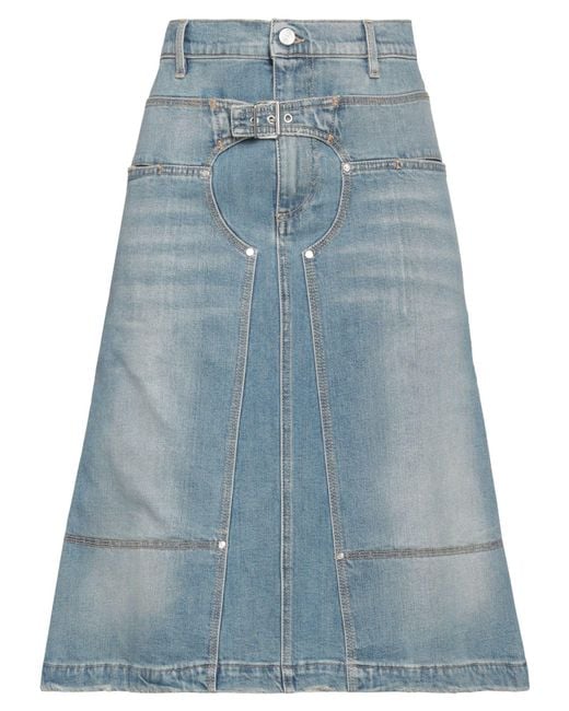 Stella McCartney Blue Denim Skirt