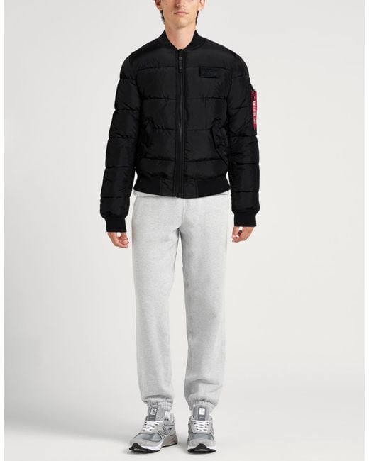 Alpha Industries Black Puffer Polyester for men