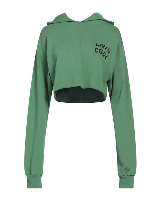 LIVINCOOL Green Sweatshirt