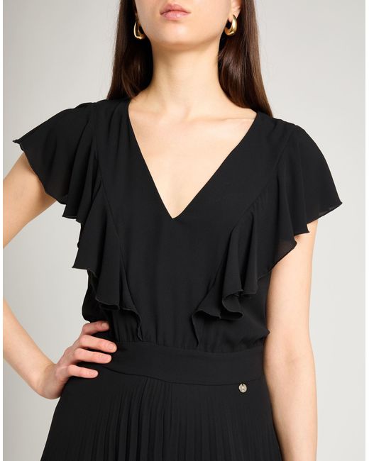 Liu Jo Black Jumpsuit Polyester