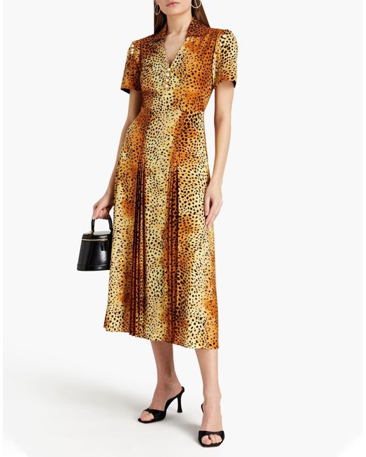 Borgo De Nor Metallic Midi-Kleid