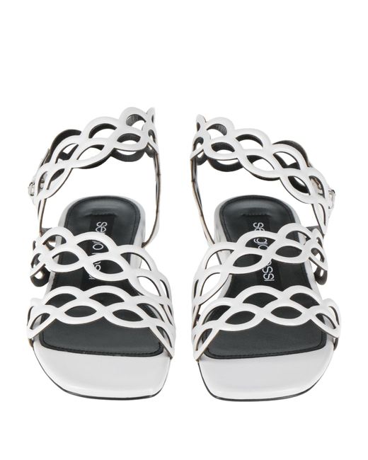 Sergio Rossi White Sandale