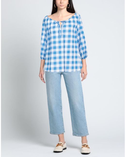 Top Camicettasnob de color Blue