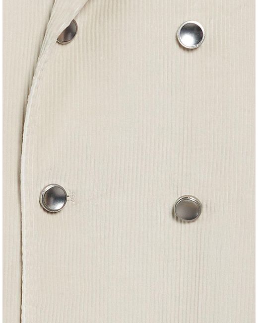 Paoloni Natural Blazer Cotton for men
