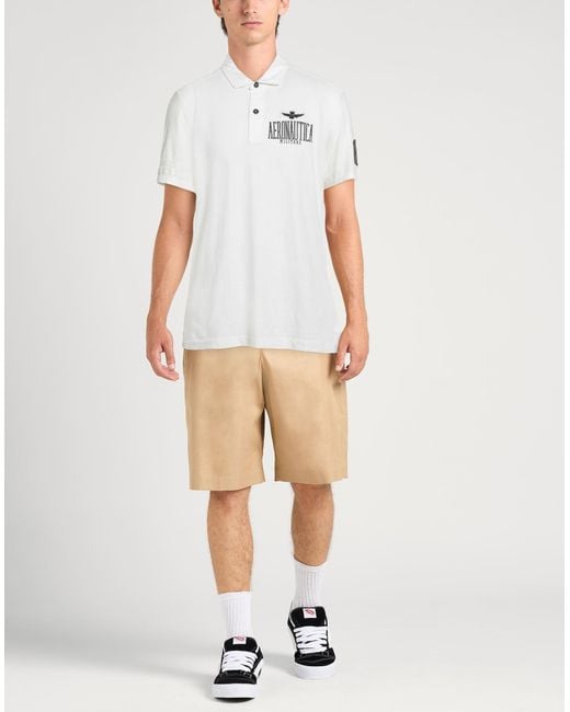 Polo di Aeronautica Militare in White da Uomo