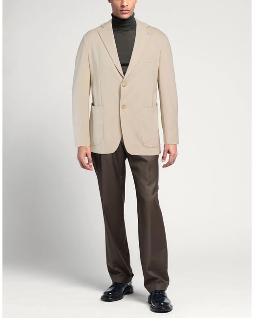 BRERAS Milano Natural Blazer Cotton, Elastane for men