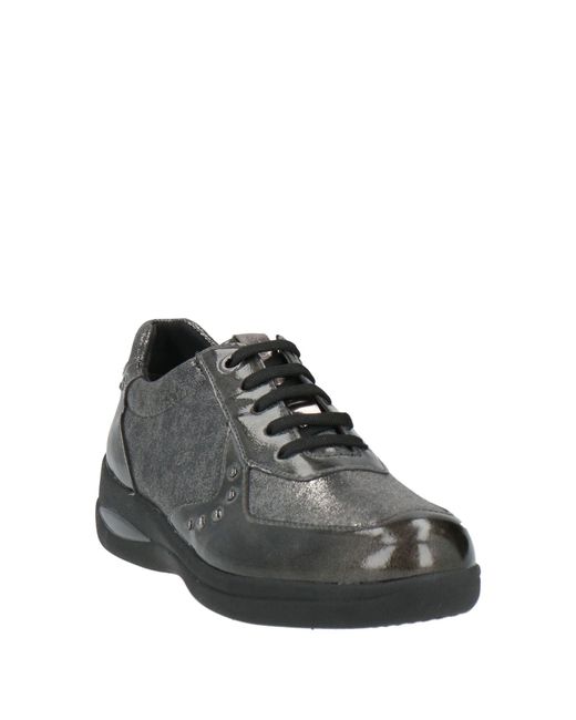Stonefly Black Sneakers Leather, Textile Fibers