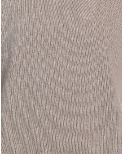 Tagliatore Gray Taupe Turtleneck Wool for men