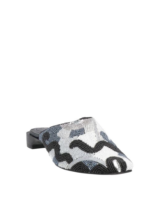 Jeffrey campbell best sale white mules