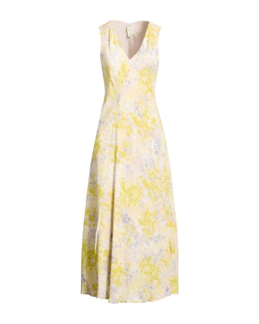 Calvin Klein Metallic Maxi Dress Viscose