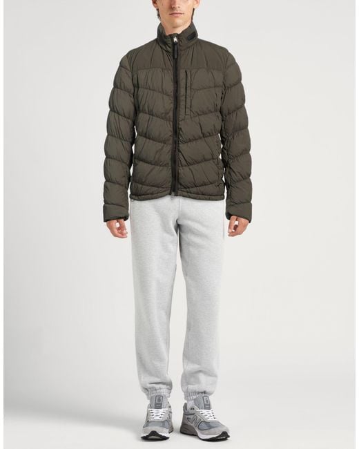 Woolrich Green Puffer Polyamide, Elastane for men