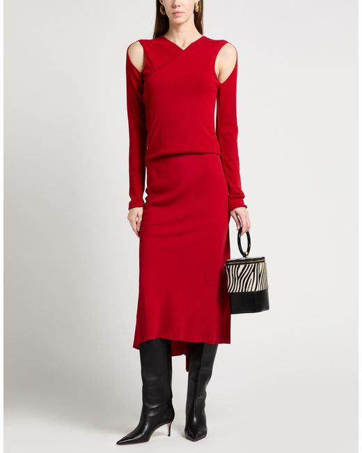 Rick Owens Top in Red | Lyst