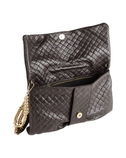 Marc Ellis Black Chocolate Handbag Leather