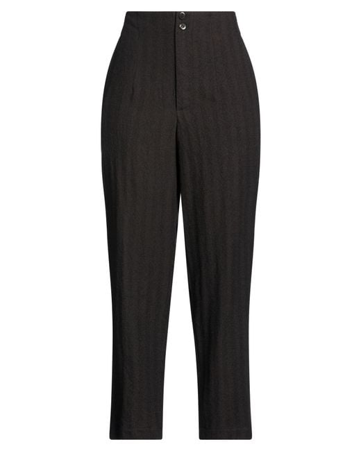Gentry Portofino Black Pants Virgin Wool