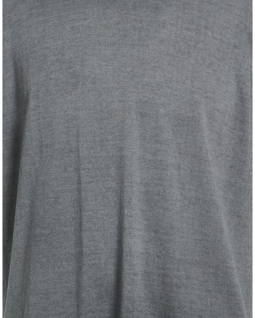 Alpha Studio Gray Sweaters for men