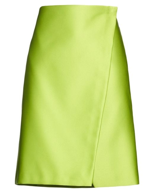 Philosophy Di Lorenzo Serafini Green Midi Skirt