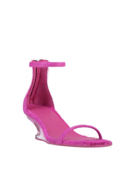 Rick Owens Pink Sandals