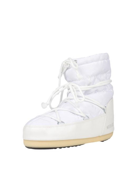 Moon Boot White Ankle Boots for men