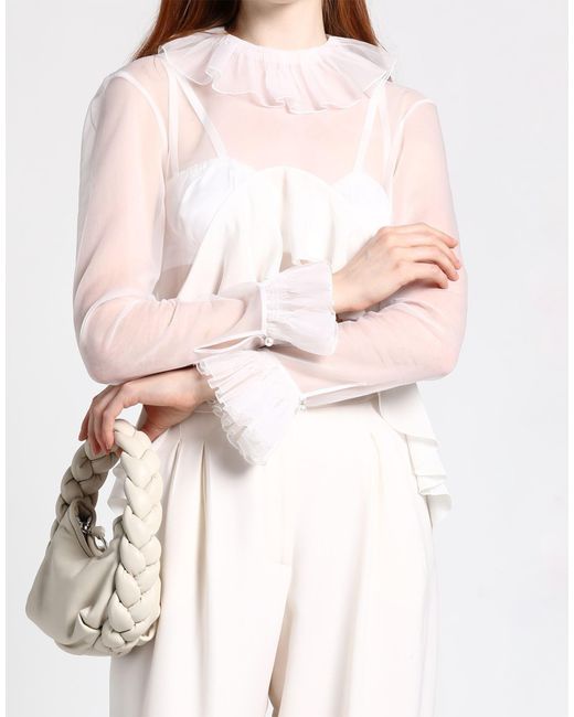 Givenchy White Top Silk