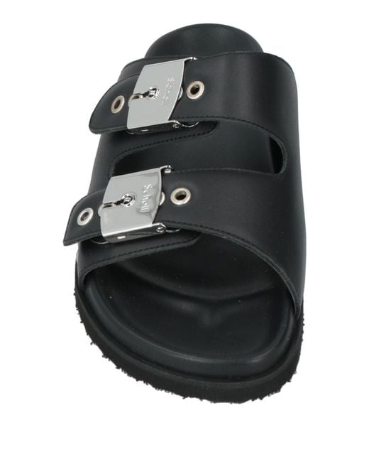 Scholl Black Sandals