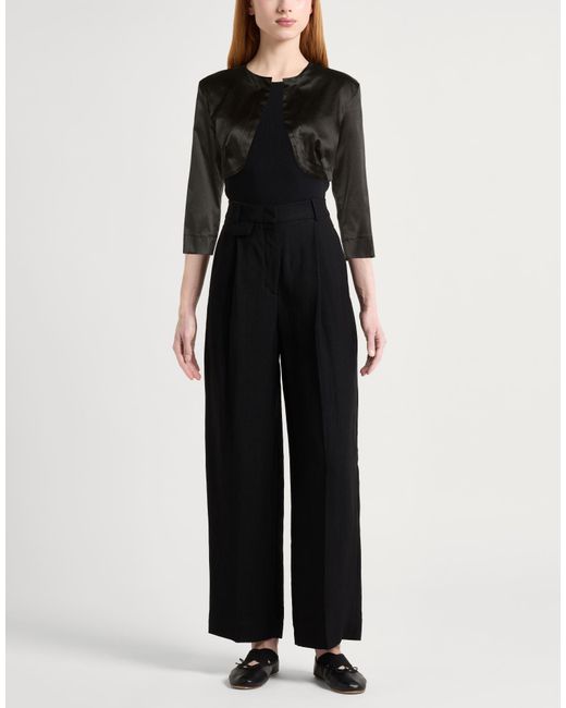 Rinascimento Black Jacket Polyester, Cotton, Elastane