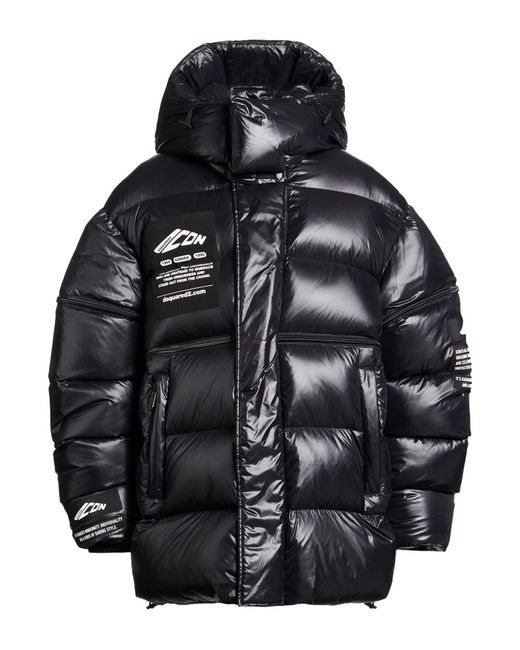 DSquared² Black Puffers for men