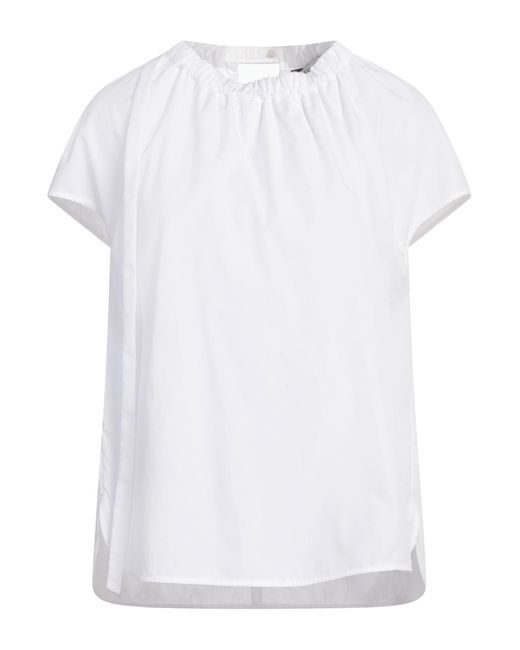 Max Mara White Top Cotton