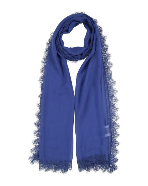 Sciarpa di Alberta Ferretti in Blue