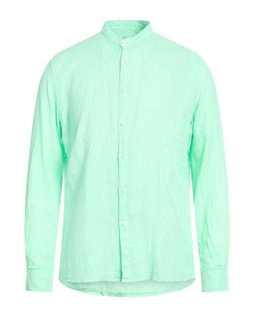 PHILOTINTO Green Shirts for men