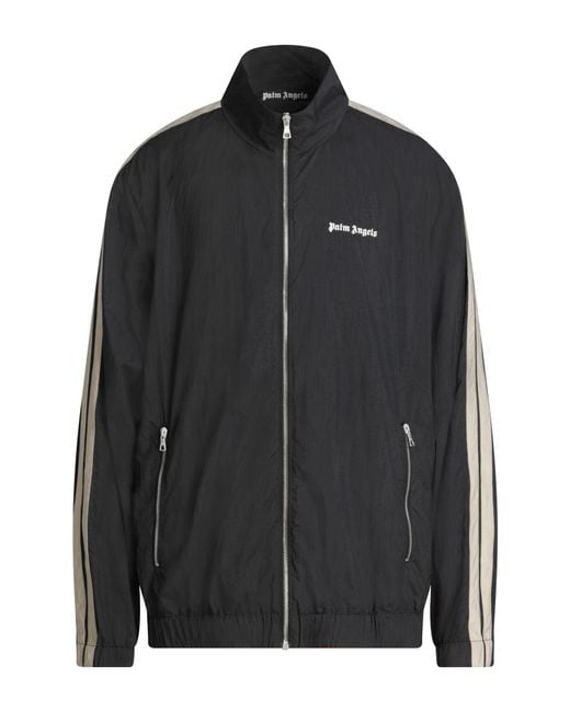 Palm Angels Black Jacket Polyamide for men