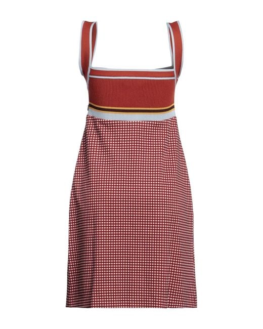 Marni Red Mini Dress
