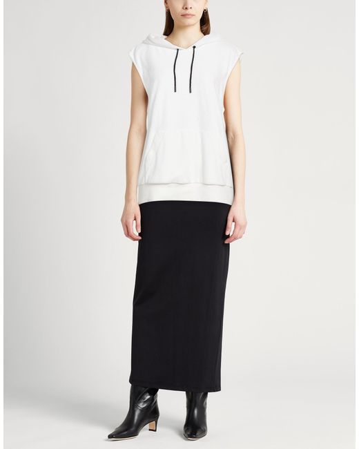 Kiton White Sweatshirt