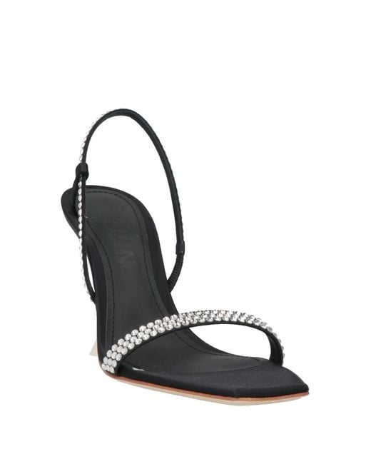 3Juin Black Sandals