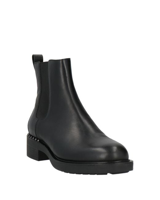 Ash Black Ankle Boots Synthetic Material