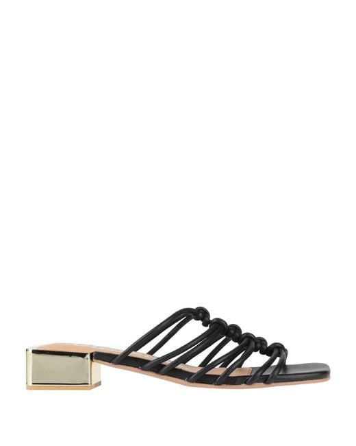 Gioseppo White Sandals Leather