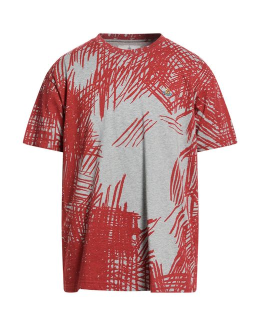 Vivienne Westwood Red T-Shirt Cotton for men