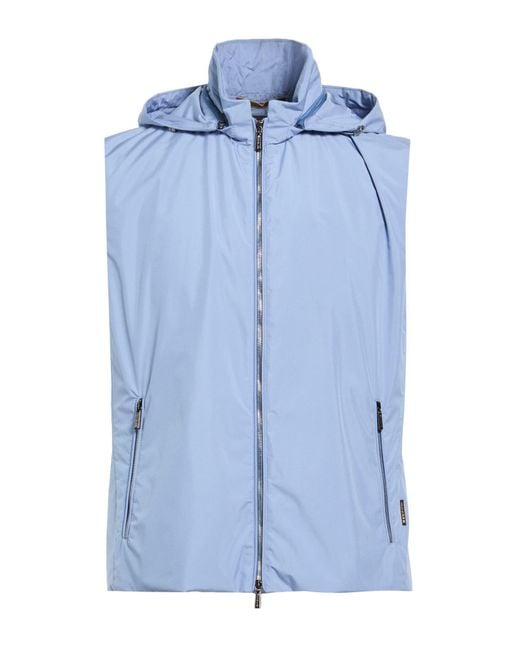 Moorer Blue Gilet for men