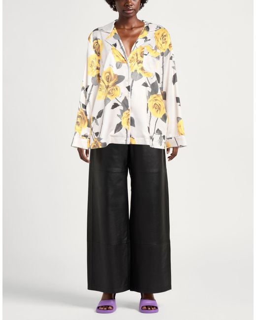 Gaelle Paris Metallic Shirt Polyester